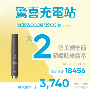 悠美顏全面緊緻時光精萃驚喜2入組